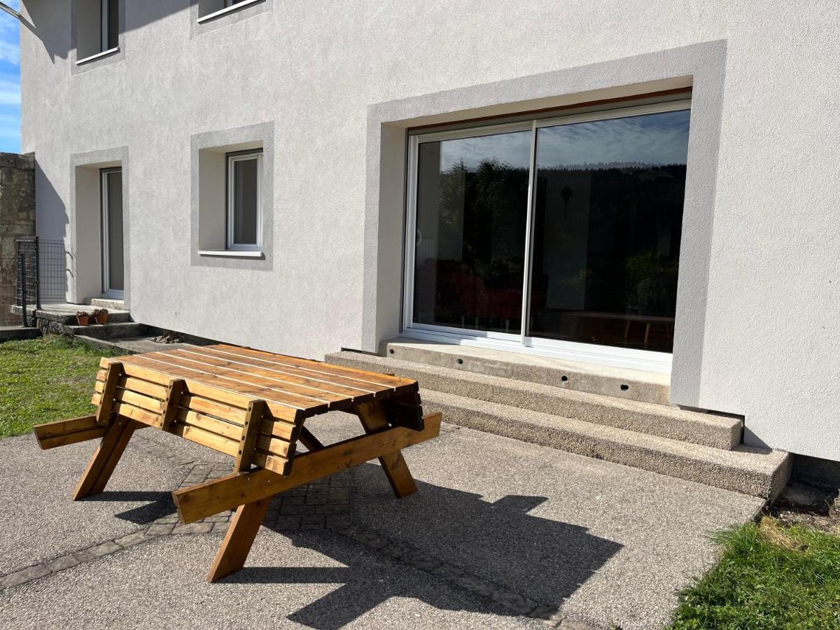 Ferienwohnung Le Crozet Arcon  Exterior foto